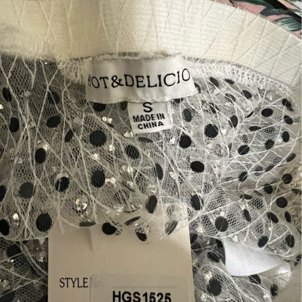 Rhinestone Detail Sheer Maxi Skirt High Slit Festival Coachella Desert - Picture 7 of 12